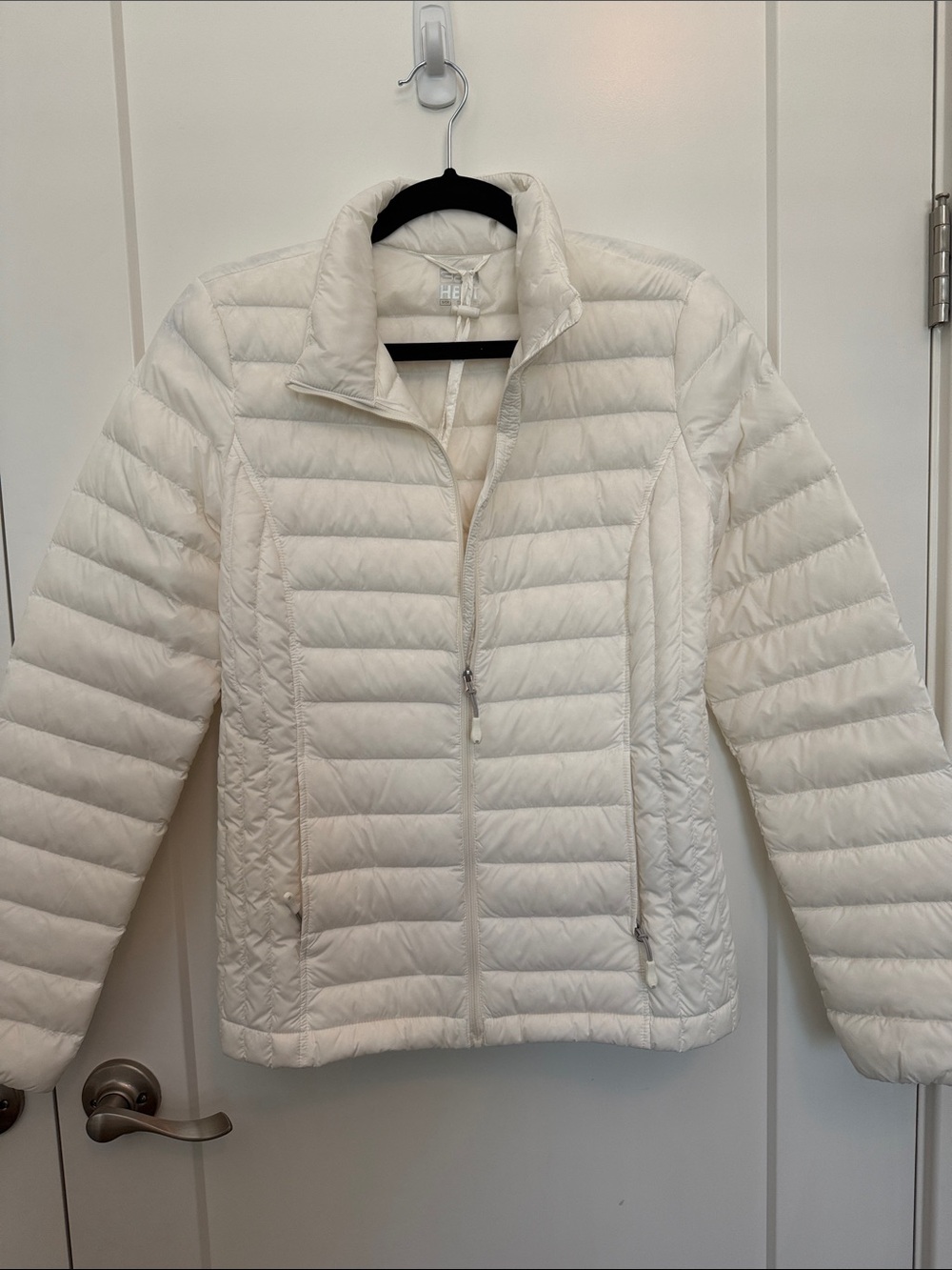 32 Degrees White Quilted Lightweight Puffer Jacket